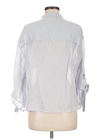 Reiss 3/4 Sleeve Button-Down Shirt (view 2)