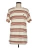 Volcom Stripes Ivory Short Sleeve Polo Size M - photo 1