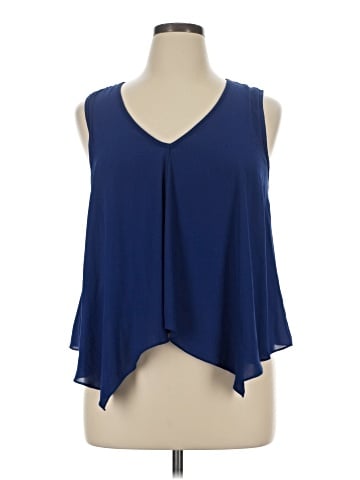 Bar III Sleeveless Blouse (view 1)