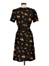 ModCloth 100% Polyester Floral Black Casual Dress Size 10 - photo 2