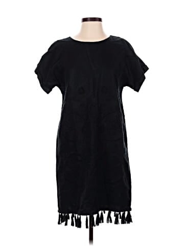 Madewell Embroidered Tassel Tee Dress (view 1)