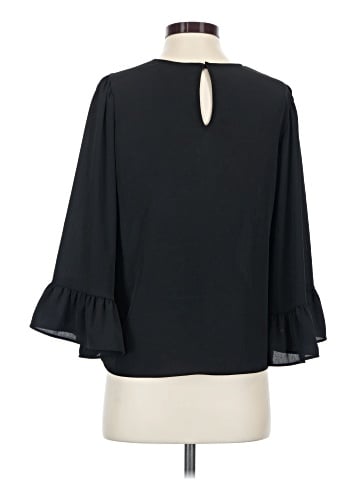 Zara Basic 3/4 Sleeve Blouse (view 2)