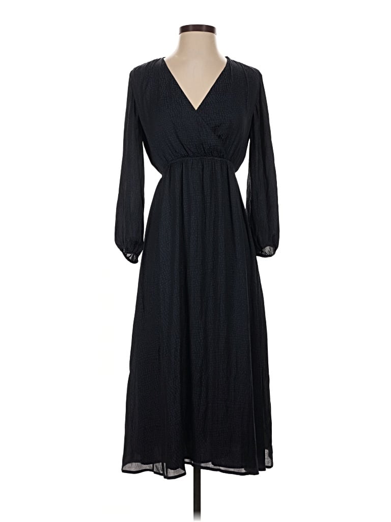 Pre-owned Nordstrom Rack Casual Dress In Black