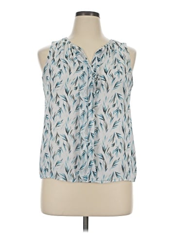 White House Black Market Sleeveless Blouse (view 1)