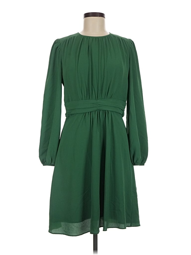 Pre-owned Donna Morgan Casual Dress In Green