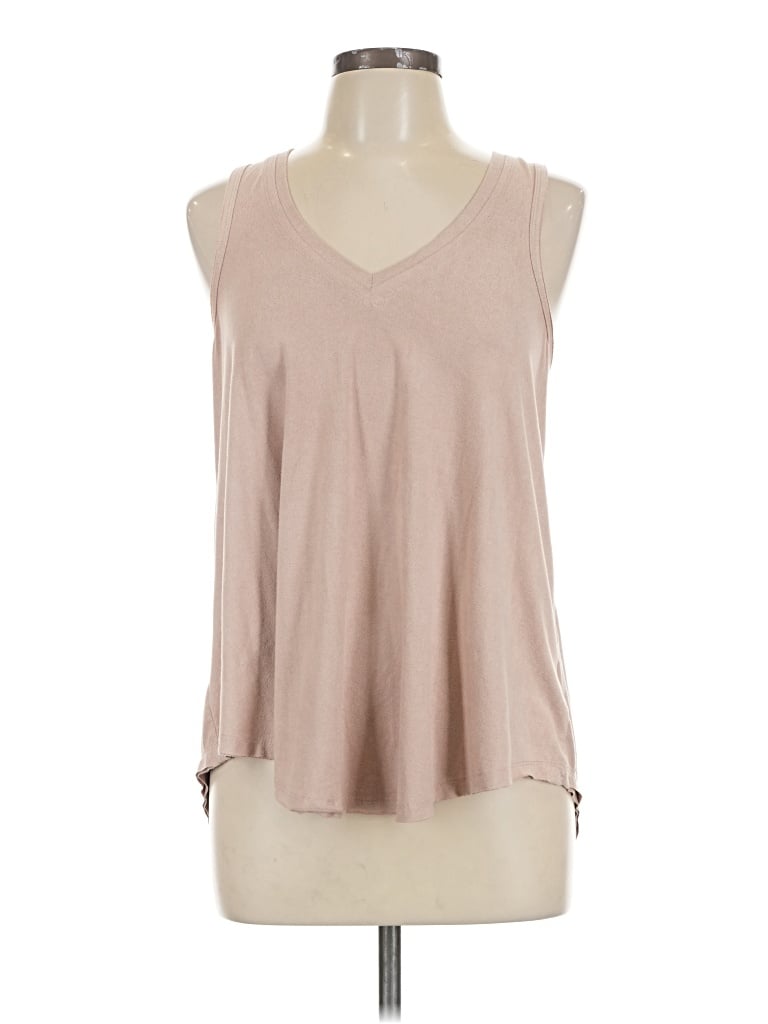 Pre-owned Z Supply Sleeveless Blouse In Tan