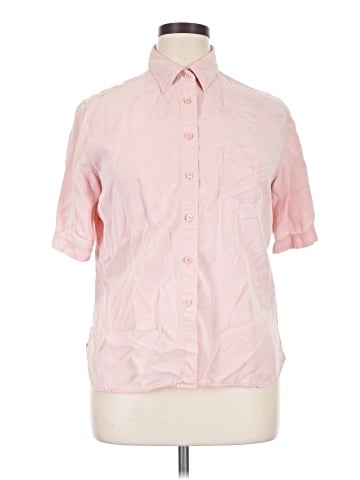 Marks & Spencer Short Sleeve Button-Down Shirt (view 1)
