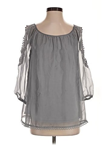 Forgotten Grace 3/4 Sleeve Blouse (view 1)