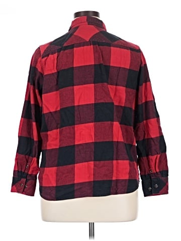 Natural Reflections Long Sleeve Button-Down Shirt (view 2)