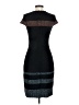 St. John Graphic Black Cocktail Dress Size 4 - photo 2