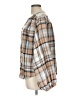 Andree by UNIT Plaid Tan Long Sleeve Blouse Size L - photo 5