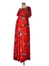 Hello Miz Red Casual Dress Size Lg Maternity - photo 1