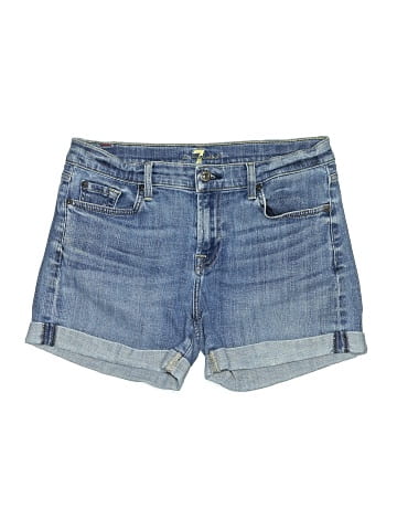 7 For All Mankind Denim Shorts (view 1)