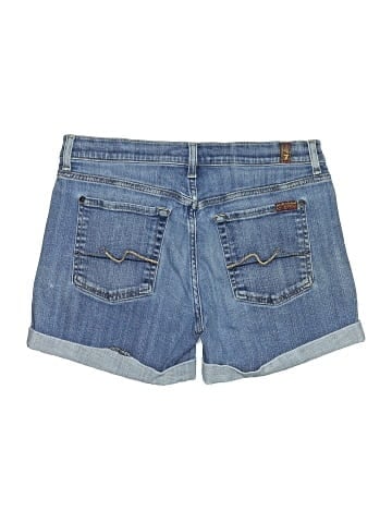 7 For All Mankind Denim Shorts (view 2)