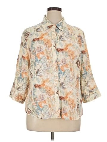 Cj Banks 3/4 Sleeve Blouse (view 1)