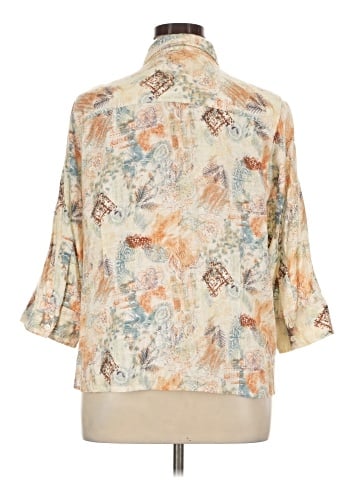 Cj Banks 3/4 Sleeve Blouse (view 2)