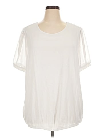 Ulla Popken Short Sleeve Top (view 1)