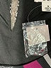 Cato 100% Polyester Graphic Gray Casual Dress Size M - photo 7
