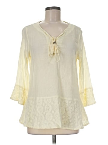 Gloria Vanderbilt 3/4 Sleeve Blouse (view 1)