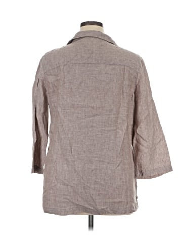 Tahari 3/4 Sleeve Button-Down Shirt (view 2)
