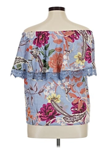 Cupio Short Sleeve Blouse (view 2)
