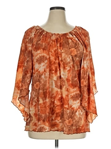 Ashley Stewart 3/4 Sleeve Blouse (view 1)