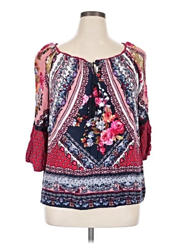 BILA 3/4 Sleeve Blouse (view 1)