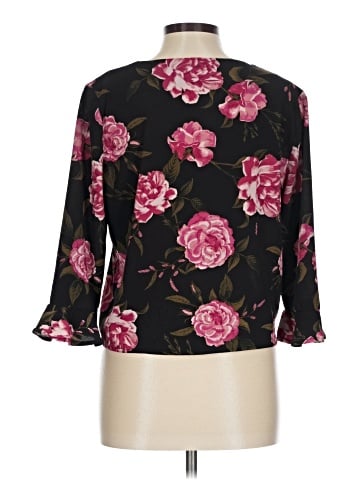 Just Fab 3/4 Sleeve T-Shirt (view 2)