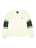 Polo by Ralph Lauren Color Block Ivory Pullover Sweater Size 10 - 12 - photo 1