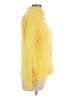 L.L.Bean 100% Cotton Yellow Turtleneck Sweater Size L - photo 4