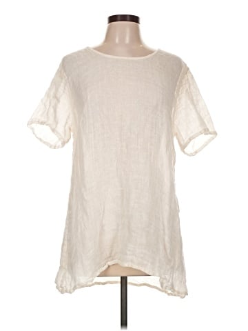 Flax Short Sleeve Top (view 1)