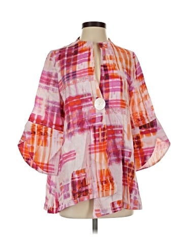 Just B 3/4 Sleeve Blouse (view 1)