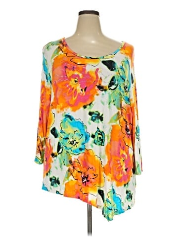 Coral Bay 3/4 Sleeve Blouse (view 1)
