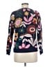 Boden Floral Purple Pullover Sweater Size M - photo 2