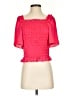 Ann Taylor 100% Polyester Red Sleeveless Blouse Size S - photo 1