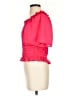 Ann Taylor 100% Polyester Red Sleeveless Blouse Size S - photo 5