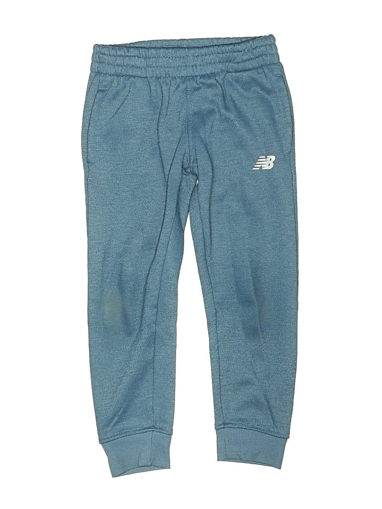 Pre-owned New Balance Kids' Casual Pants In Blue