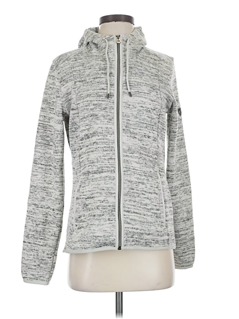 Pre-owned Kuhl Zip Up Hoodie In Gray