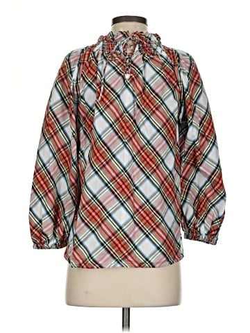 J.Crew 3/4 Sleeve Blouse (view 2)