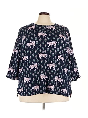 Crown & Ivy 3/4 Sleeve Blouse (view 1)