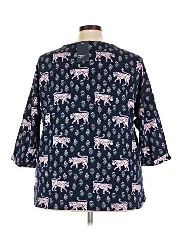 Crown & Ivy 3/4 Sleeve Blouse (view 2)