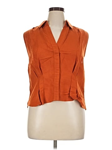 INC International Concepts Sleeveless Button-Down Shirt (view 1)