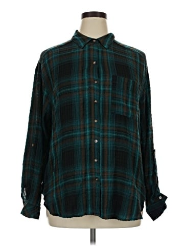 Jane and Delancey Long Sleeve Button-Down Shirt (view 1)