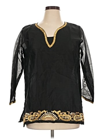Novica 3/4 Sleeve Blouse (view 1)