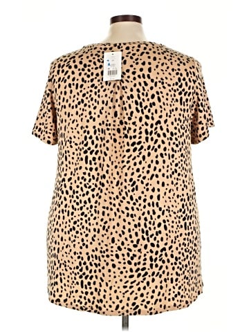 Crown & Ivy Short Sleeve Blouse (view 2)
