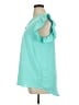 Zenana 100% Polyester Teal Short Sleeve Blouse Size XL - photo 5