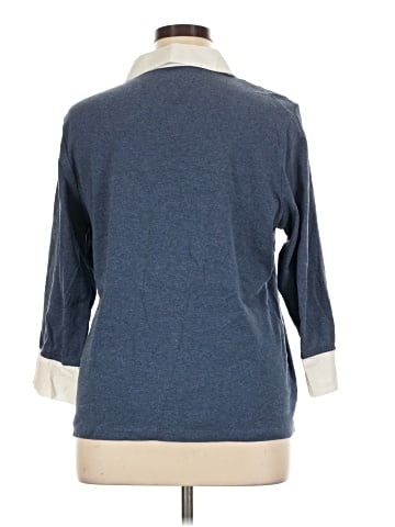 Karen Scott 3/4 Sleeve Top (view 2)