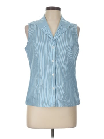Jones New York Collection Sleeveless Button-Down Shirt (view 1)