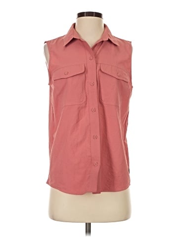 Eddie Bauer Sleeveless Button-Down Shirt (view 1)