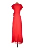ASOS 100% Polyester Red Cocktail Dress Size 4 - photo 2